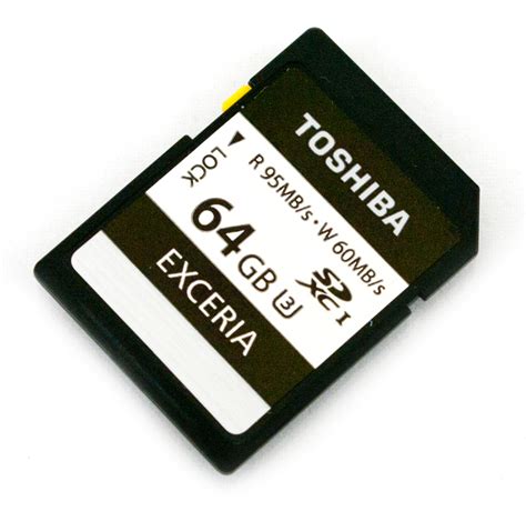 toshiba sd memory card